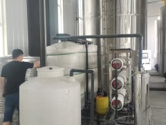 乾縣中涂聯(lián)涂料廠5噸反滲透設(shè)備項目